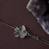 Bracelet Héra Argent Feuille Bracelets Monsieur Simone