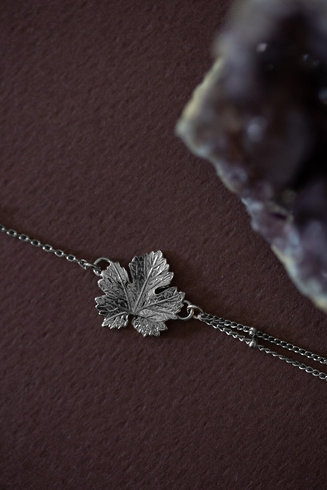 Bracelet Héra Argent Feuille Bracelets Monsieur Simone