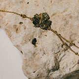 Bracelet Héra Or Feuille Bracelets Monsieur Simone