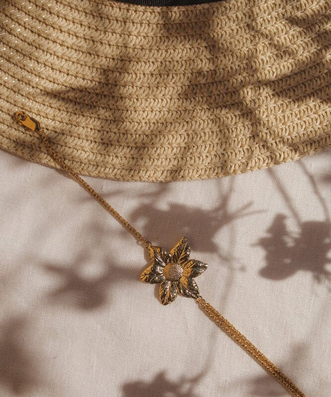 Bracelet Hespéris Or Fleur Bracelets Monsieur Simone