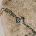 Bracelet Hestia Argent Rond Martelé Bracelets Monsieur Simone