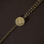 Bracelet Hestia Or Rond Martelé Bracelets Monsieur Simone