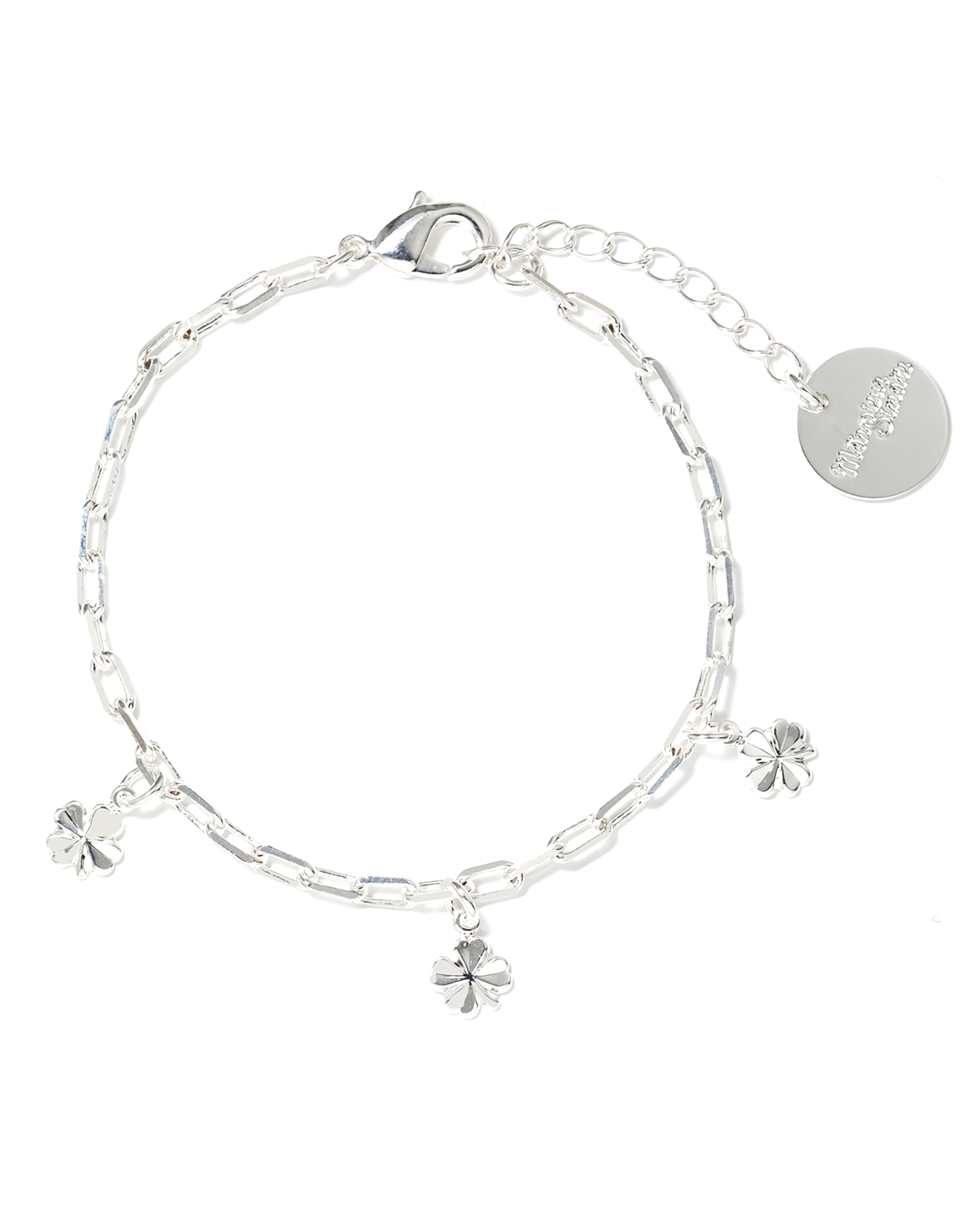 Bracelet Léon Argent Trèfles Bracelets Monsieur Simone