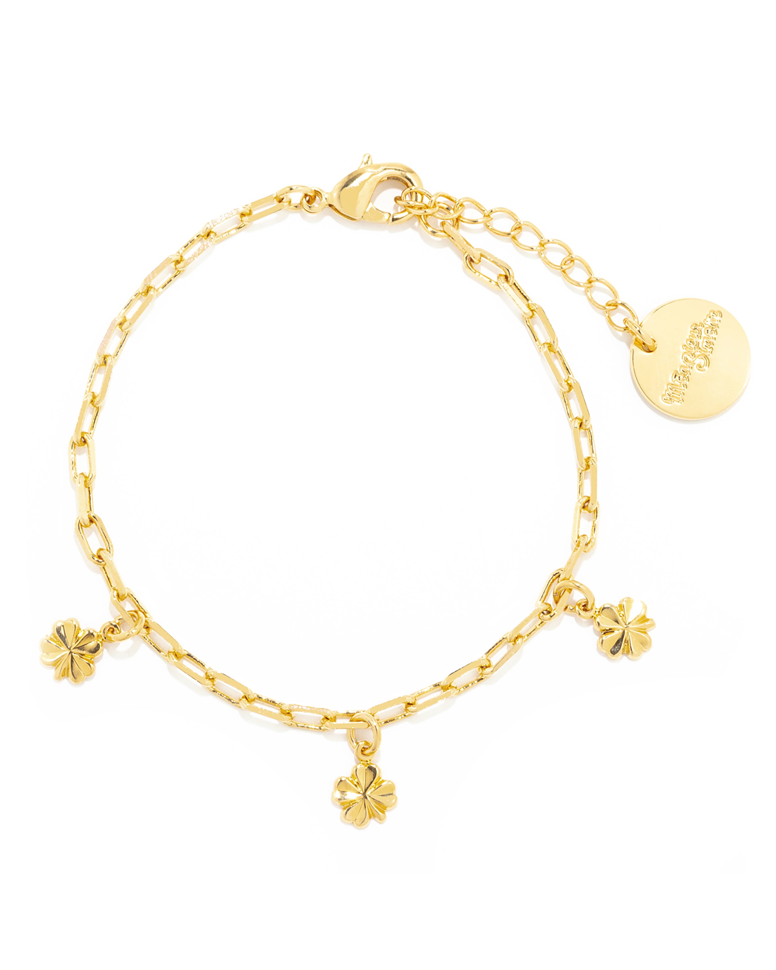 Bracelet Léon Or Trèfles Bracelets Monsieur Simone