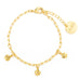 Bracelet Léon Or Trèfles Bracelets Monsieur Simone