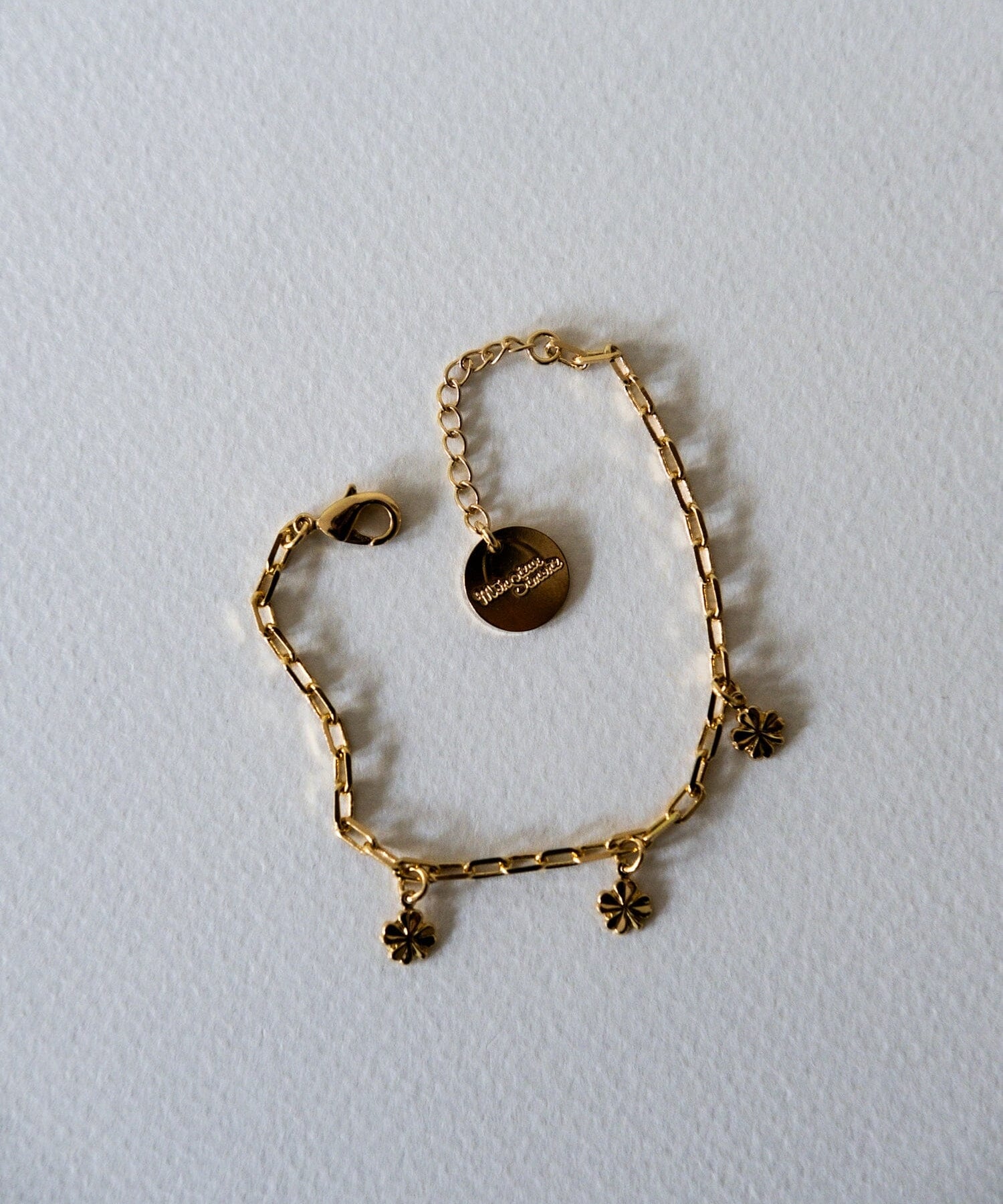 Bracelet Léon Or Trèfles Bracelets Monsieur Simone