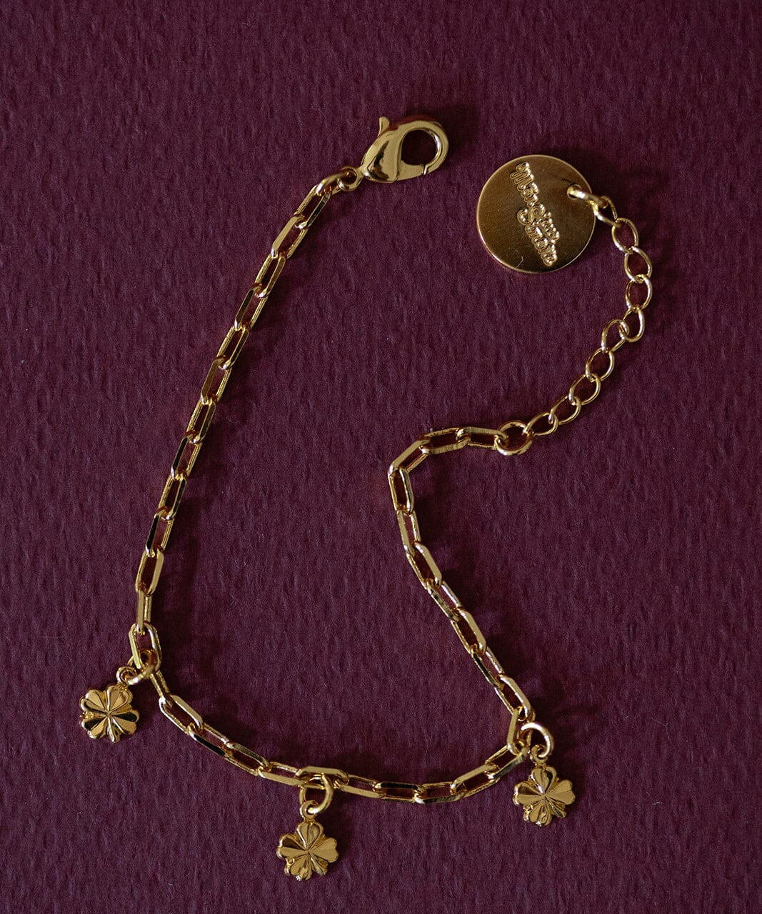 Bracelet Léon Or Trèfles Bracelets Monsieur Simone
