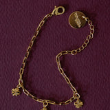 Bracelet Léon Or Trèfles Bracelets Monsieur Simone