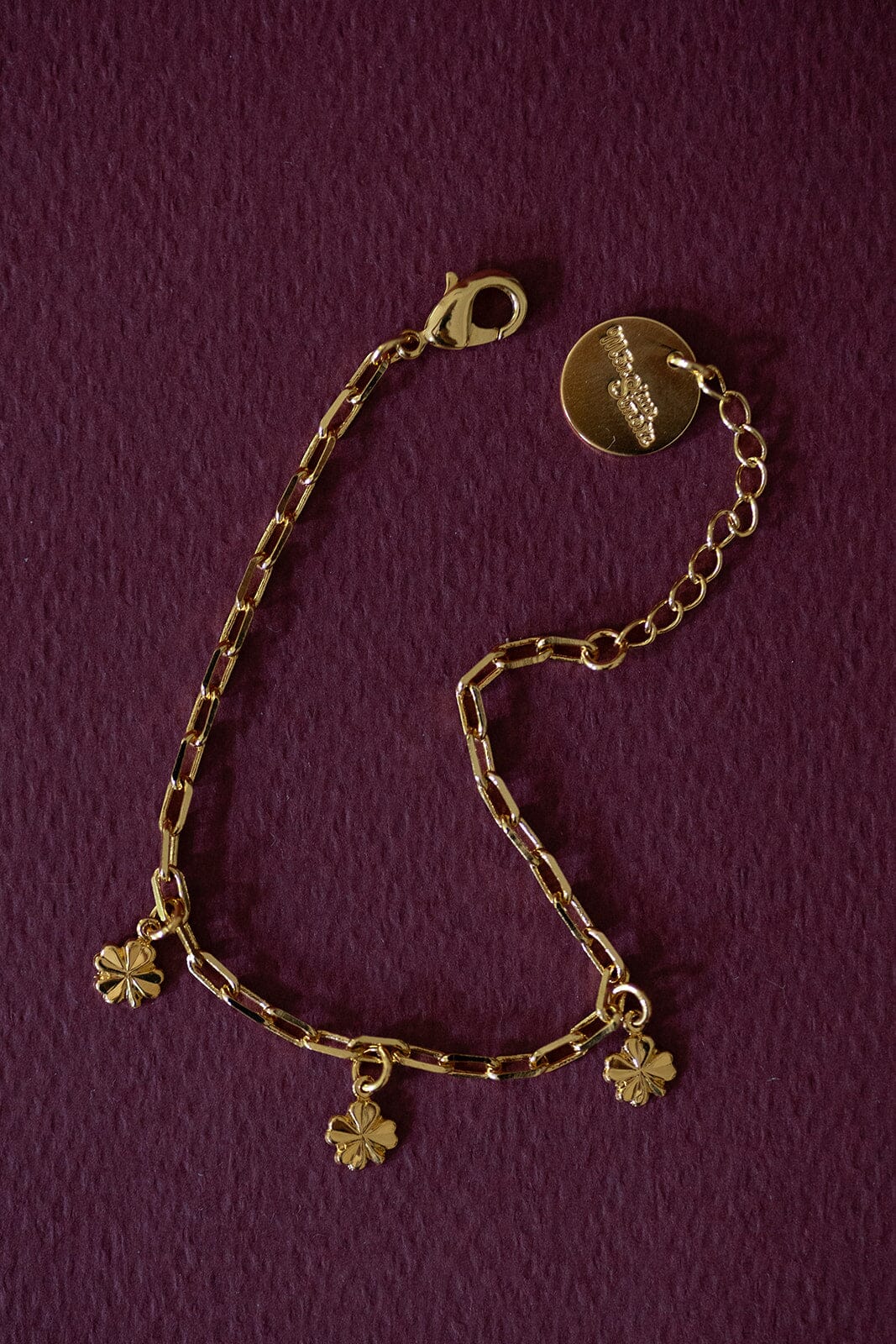Bracelet Léon Or Trèfles Bracelets Monsieur Simone