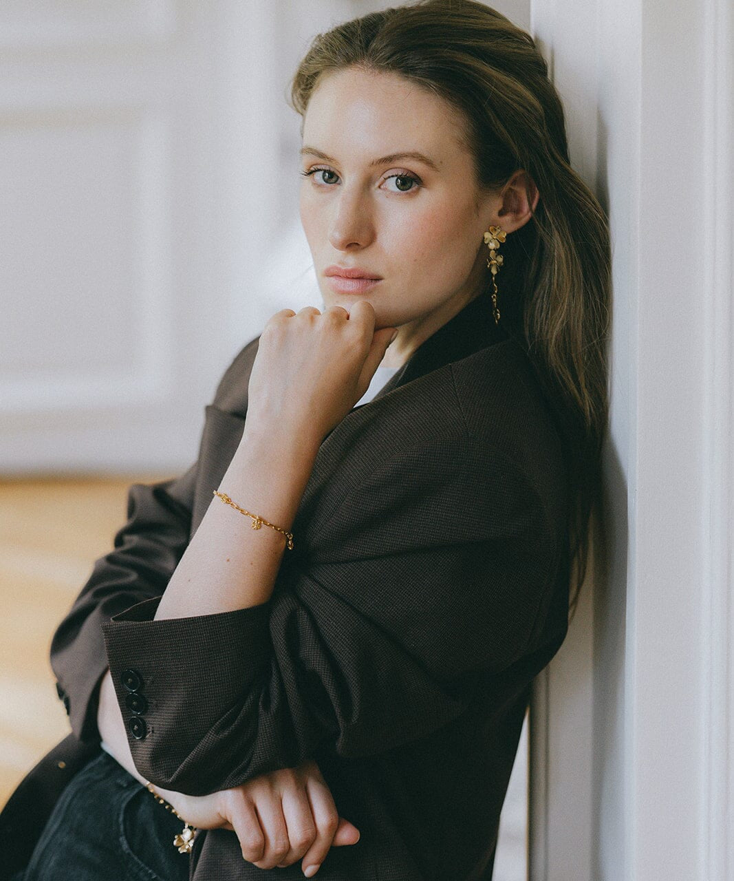 Bracelet Léon Or Trèfles Bracelets Monsieur Simone