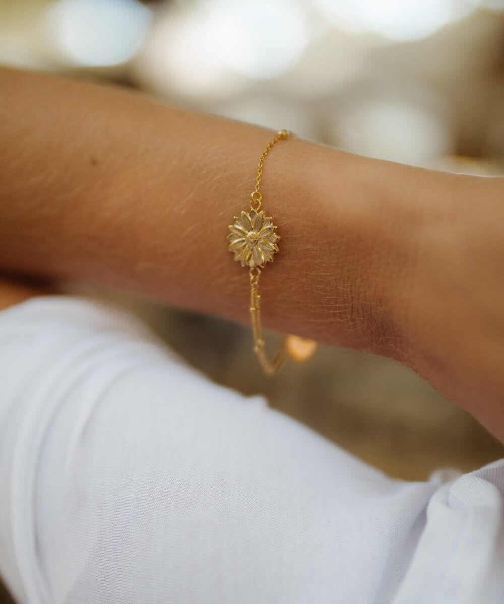 Bracelet Maïa Or Fleur Bracelets Monsieur Simone