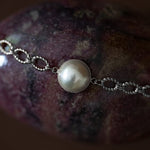 Bracelet Nélya Argent Perle Bracelets Monsieur Simone