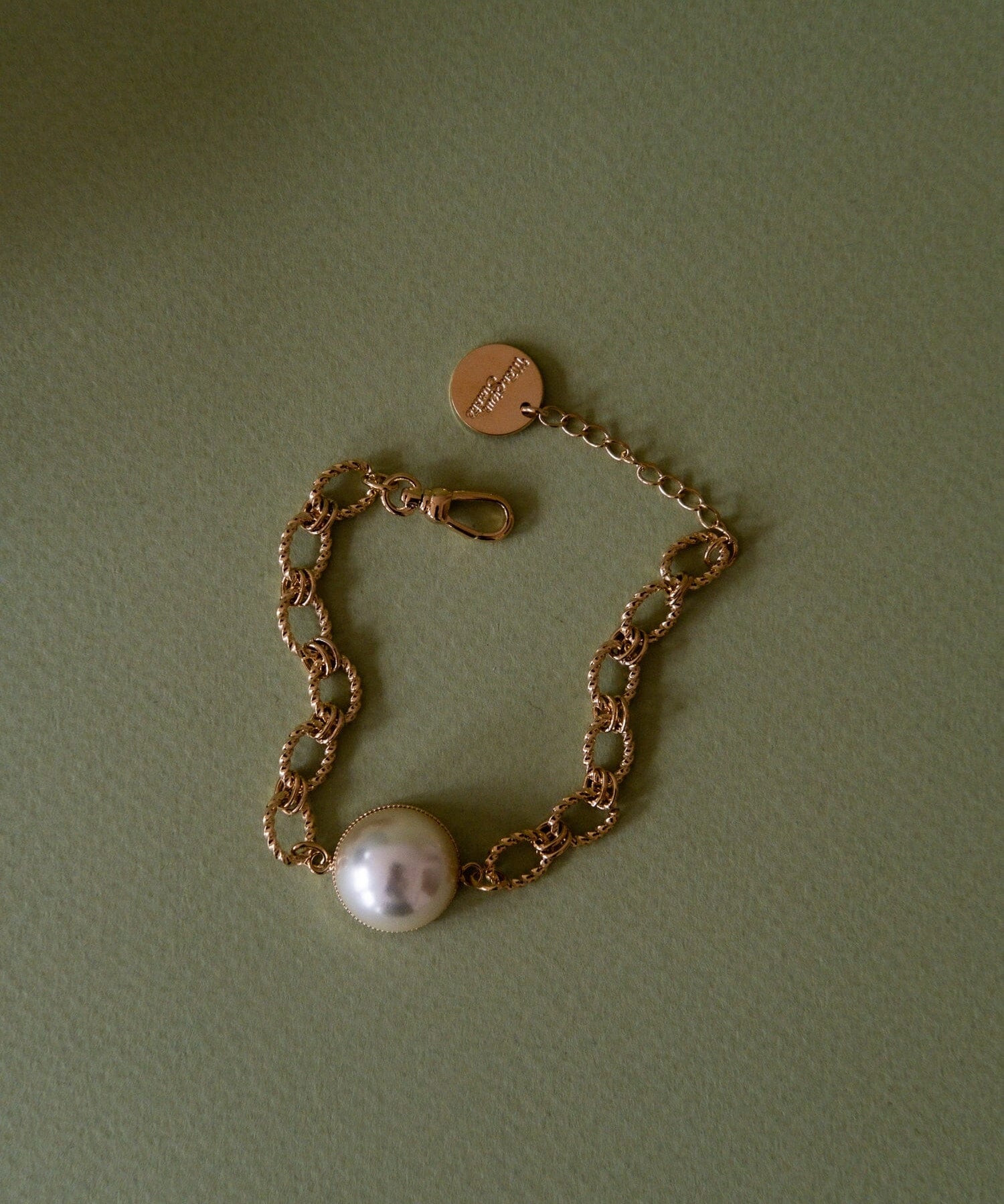 Bracelet Nélya Or Perle Bracelets Monsieur Simone