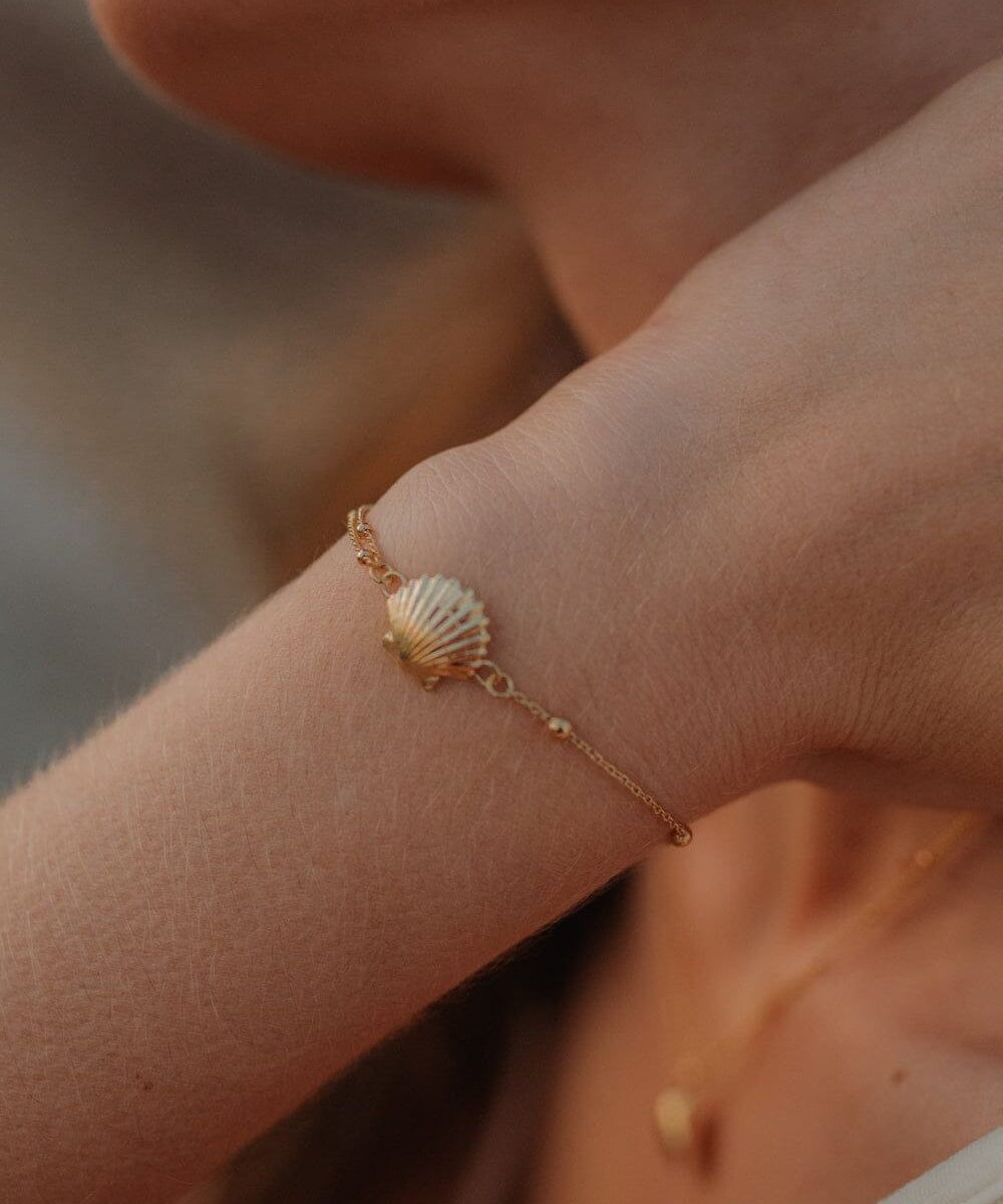 Bracelet Nérée Argent Coquillage Bracelets Monsieur Simone