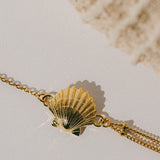 Bracelet Nérée Or Coquillage Bracelets Monsieur Simone