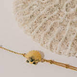 Bracelet Nérée Or Coquillage Bracelets Monsieur Simone