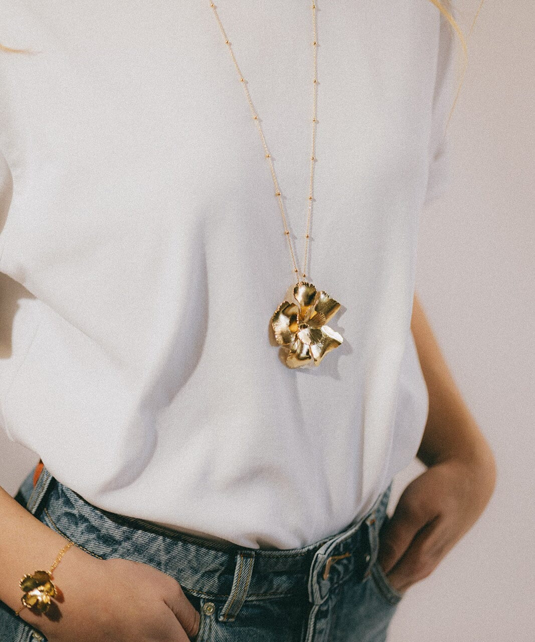 Bracelet Orphée Argent Fleur Bracelets Monsieur Simone