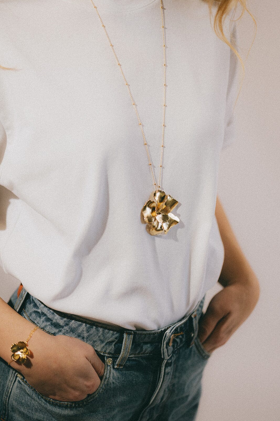 Bracelet Orphée Argent Fleur Bracelets Monsieur Simone