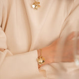 Bracelet Orphée Argent Fleur Bracelets Monsieur Simone