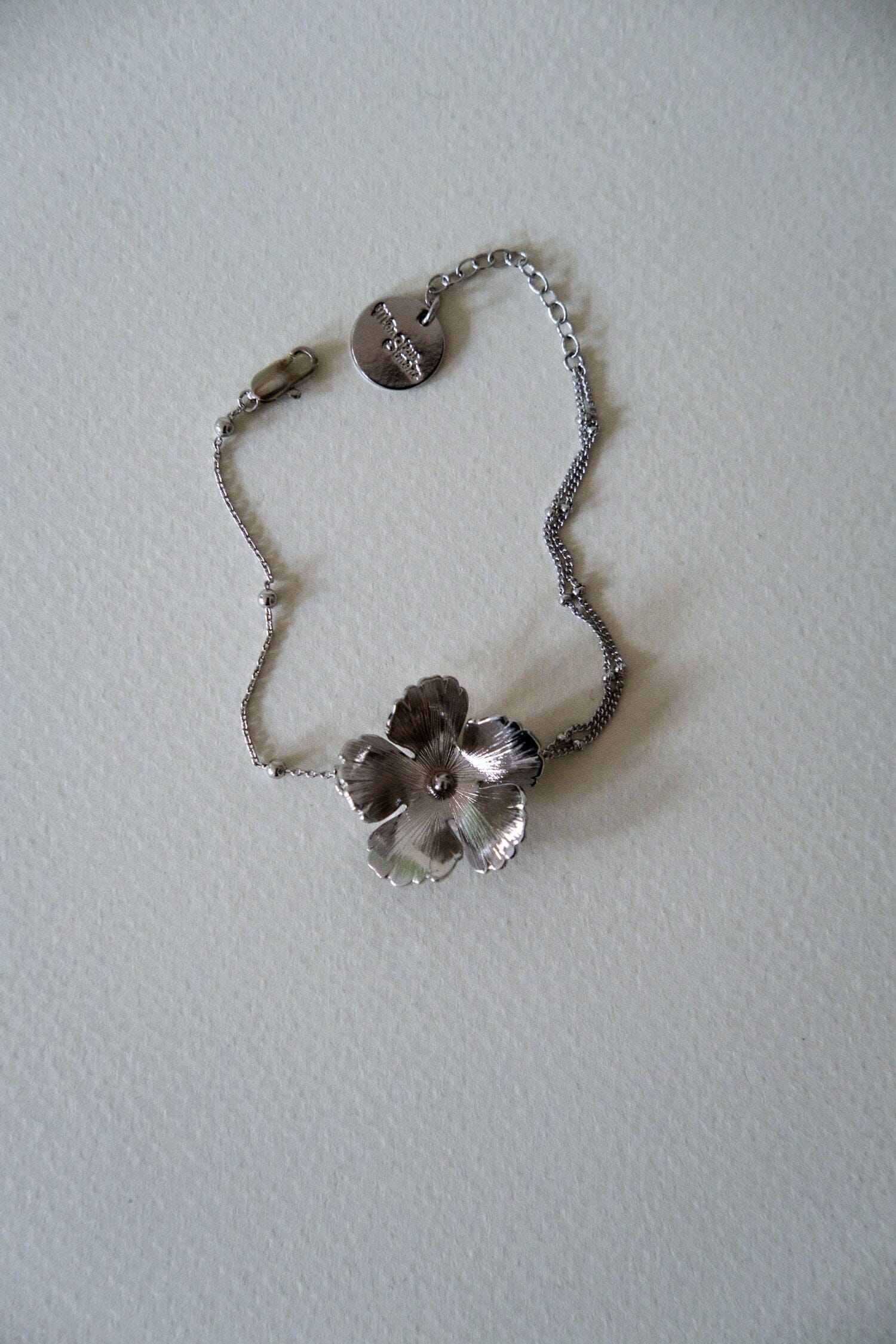 Bracelet Orphée Argent Fleur Bracelets Monsieur Simone