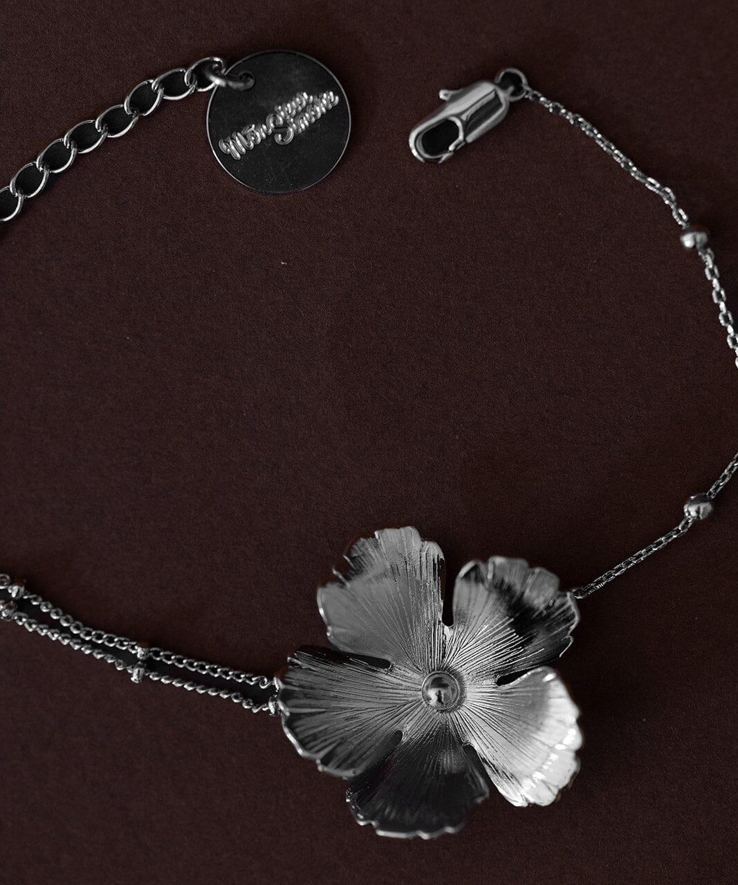 Bracelet Orphée Argent Fleur Bracelets Monsieur Simone