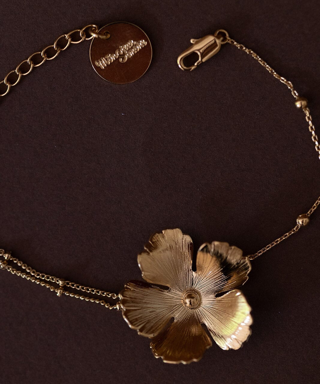 Bracelet Orphée Or Fleur Bracelets Monsieur Simone