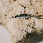 Bracelet Thalie Argent Feuille Bracelets Monsieur Simone