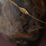 Bracelet Thalie Or Feuille Bracelets Monsieur Simone