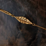 Bracelet Thalie Or Feuille Bracelets Monsieur Simone