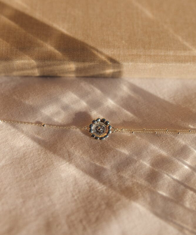 Bracelet Théia Argent Fleur Bracelets Monsieur Simone