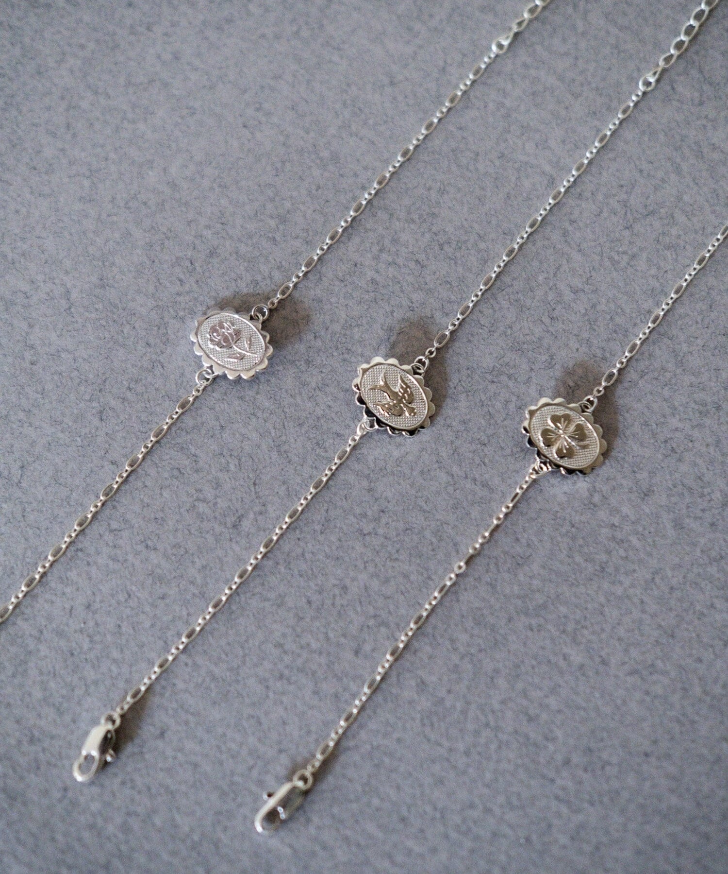 Bracelet Thémis Colombe Argent Bracelets Monsieur Simone