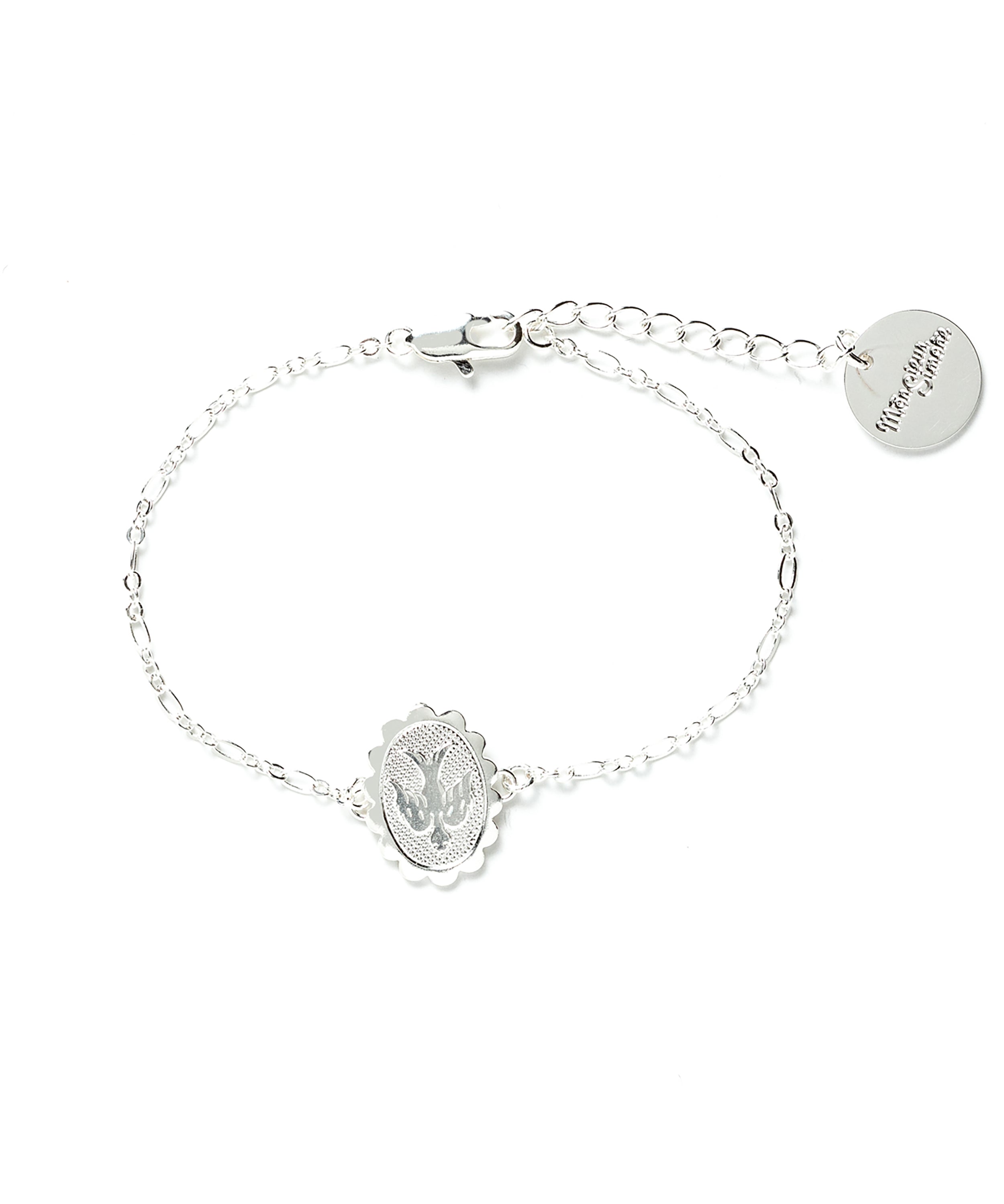 Bracelet Thémis Colombe Argent Bracelets Monsieur Simone