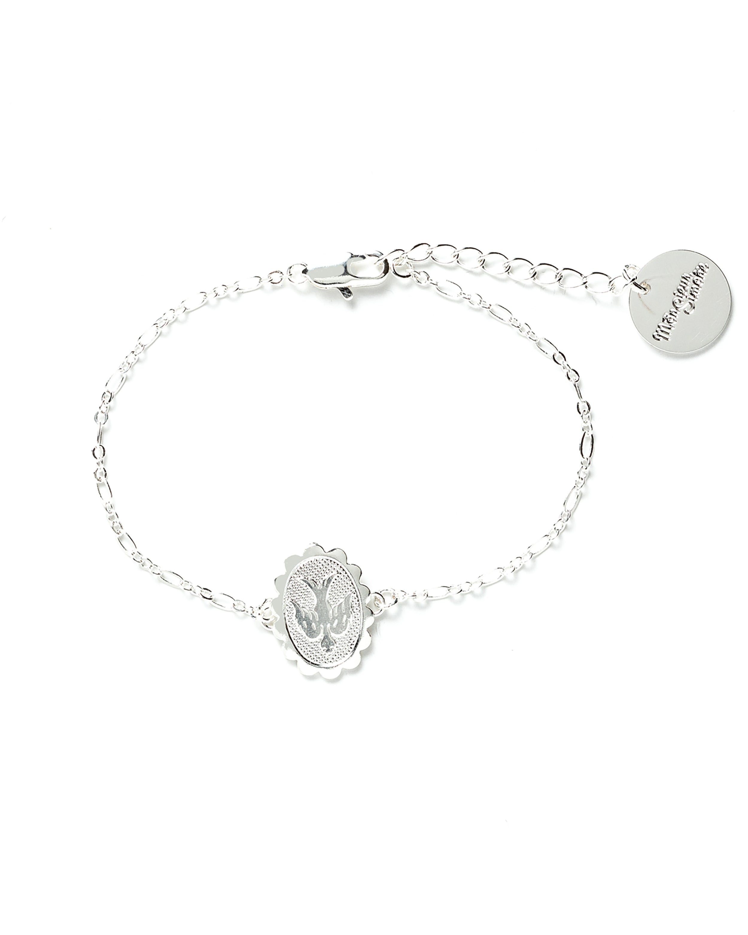 Bracelet Thémis Colombe Argent Bracelets Monsieur Simone