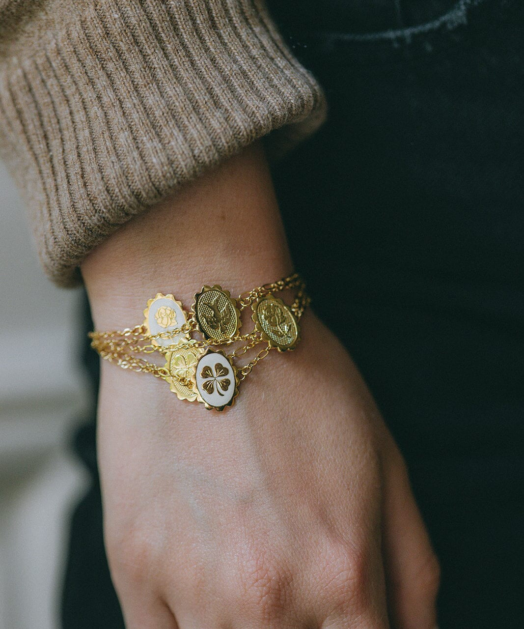 Bracelet Thémis Colombe Or Bracelets Monsieur Simone