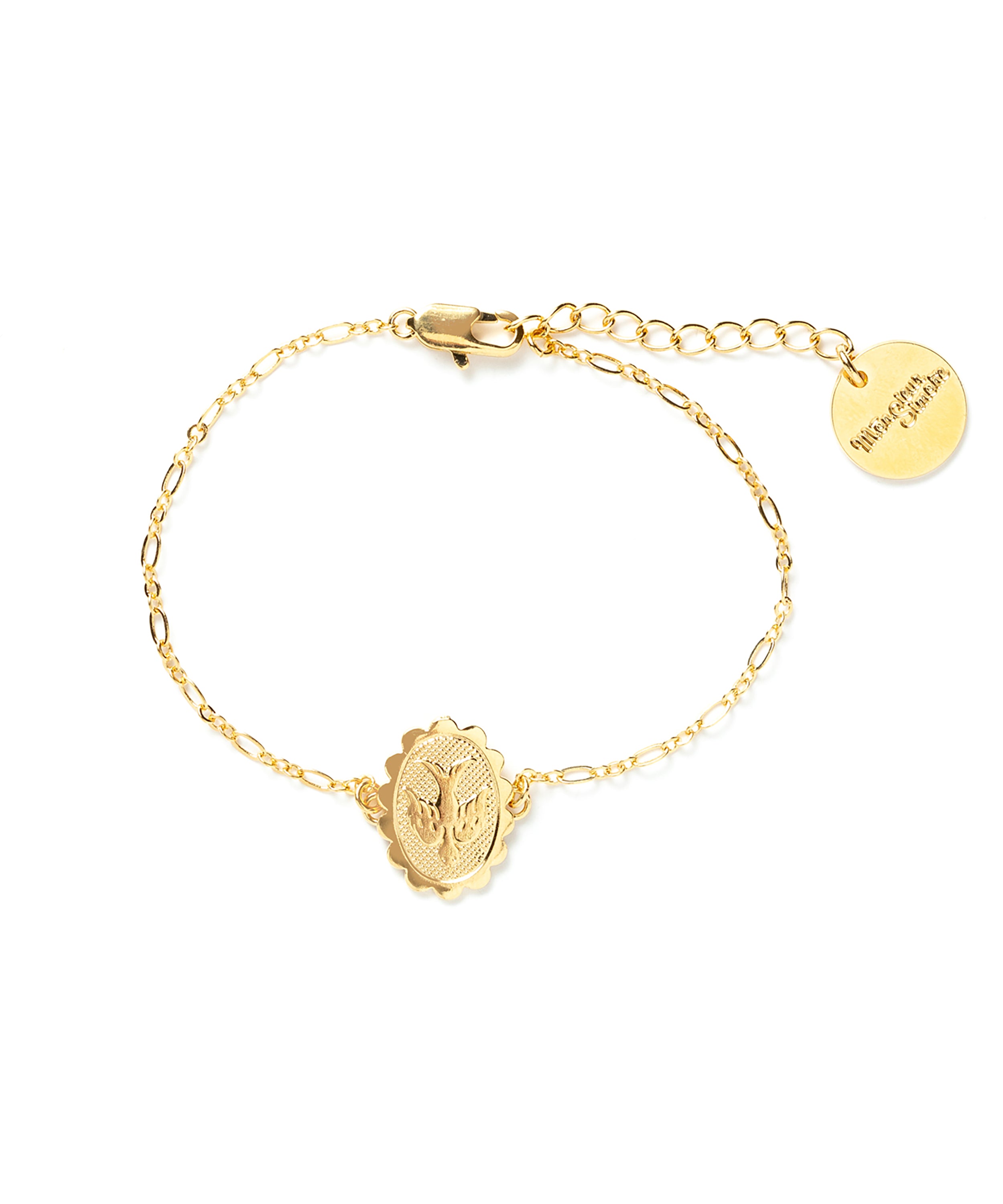 Bracelet Thémis Colombe Or Bracelets Monsieur Simone