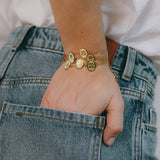 Bracelet Thémis Colombe Or Ivoire Bracelets Monsieur Simone