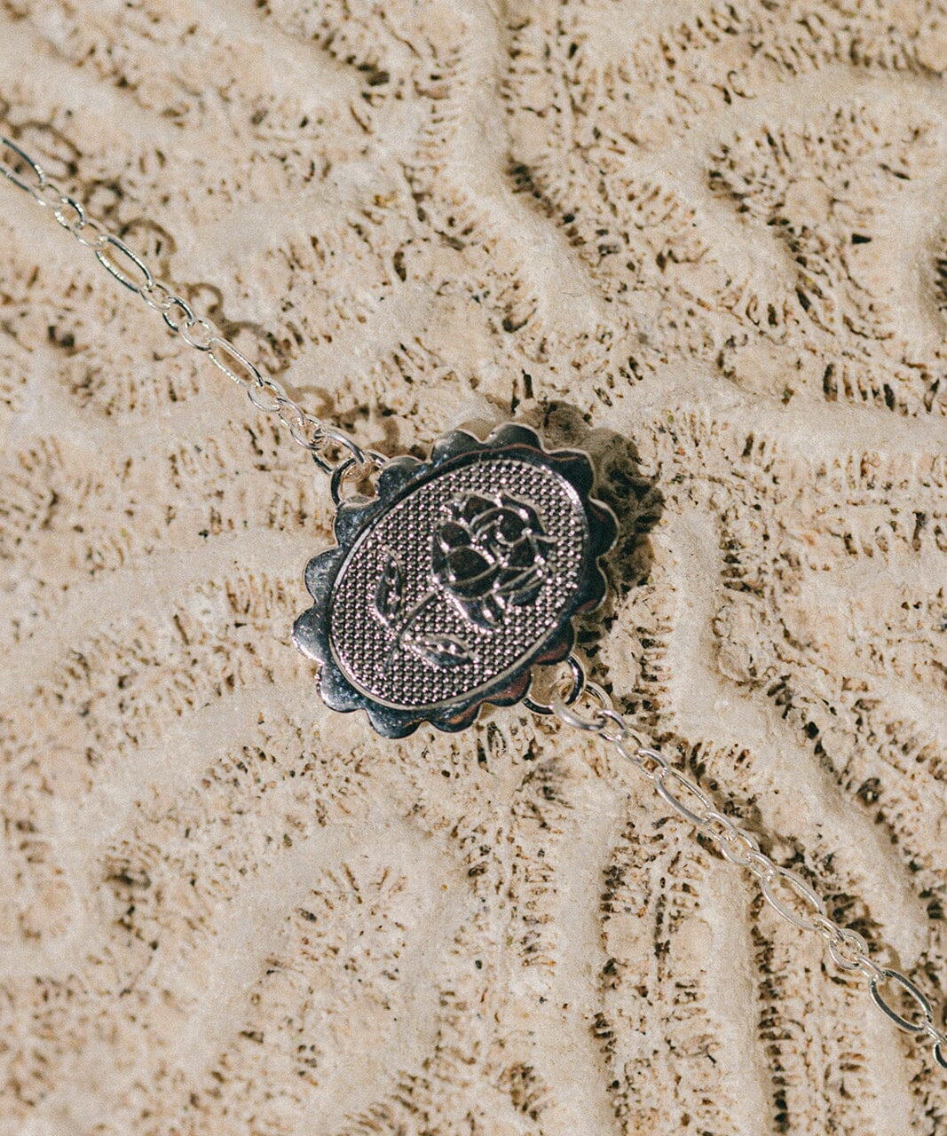 Bracelet Thémis Fleur Argent Bracelets Monsieur Simone