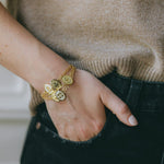 Bracelet Thémis Fleur Argent Bracelets Monsieur Simone