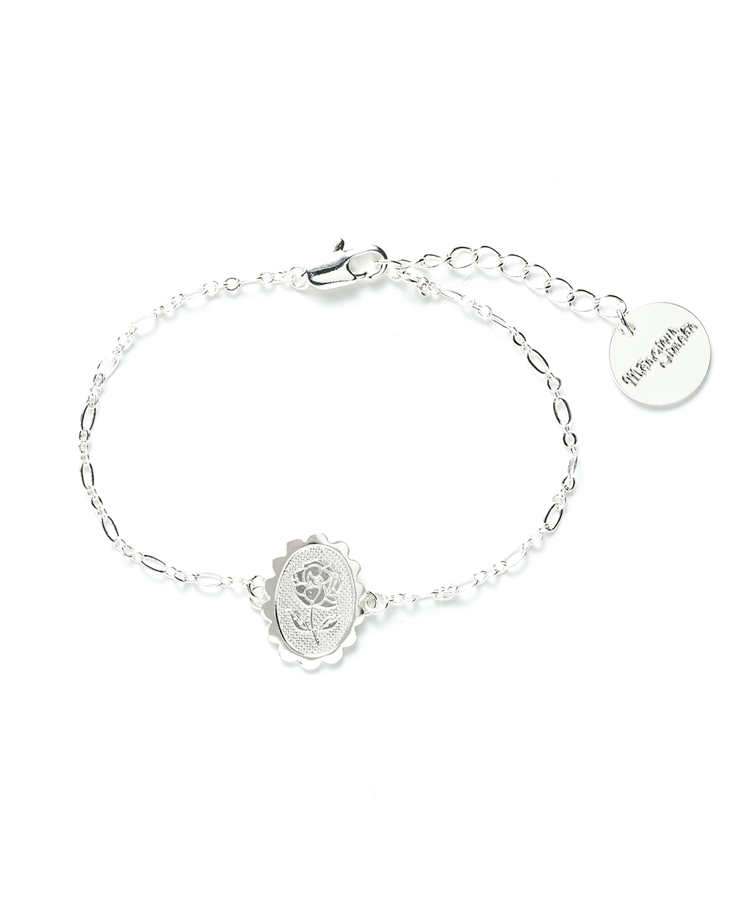 Bracelet Thémis Fleur Argent Bracelets Monsieur Simone