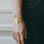 Bracelet Thémis Fleur Argent Bracelets Monsieur Simone