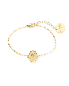 Bracelet Thémis Fleur Or Bracelets Monsieur Simone