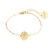Bracelet Thémis Fleur Or Bracelets Monsieur Simone
