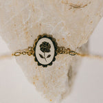 Bracelet Thémis Fleur Or Ivoire Bracelets Monsieur Simone