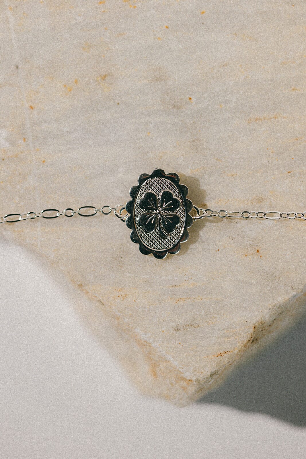 Bracelet Thémis Trèfle Argent Bracelets Monsieur Simone