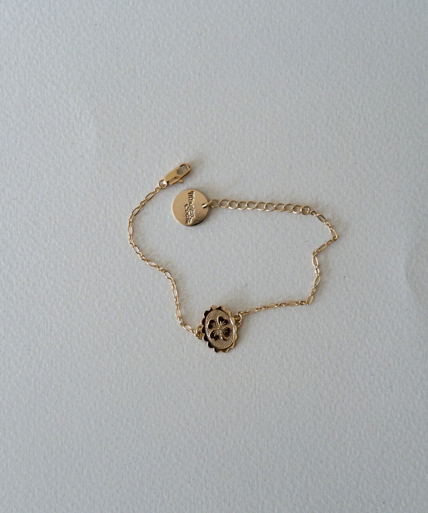 Bracelet Thémis Trèfle Or Bracelets Monsieur Simone
