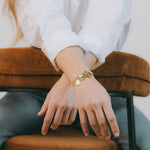 Bracelet Thémis Trèfle Or Bracelets Monsieur Simone