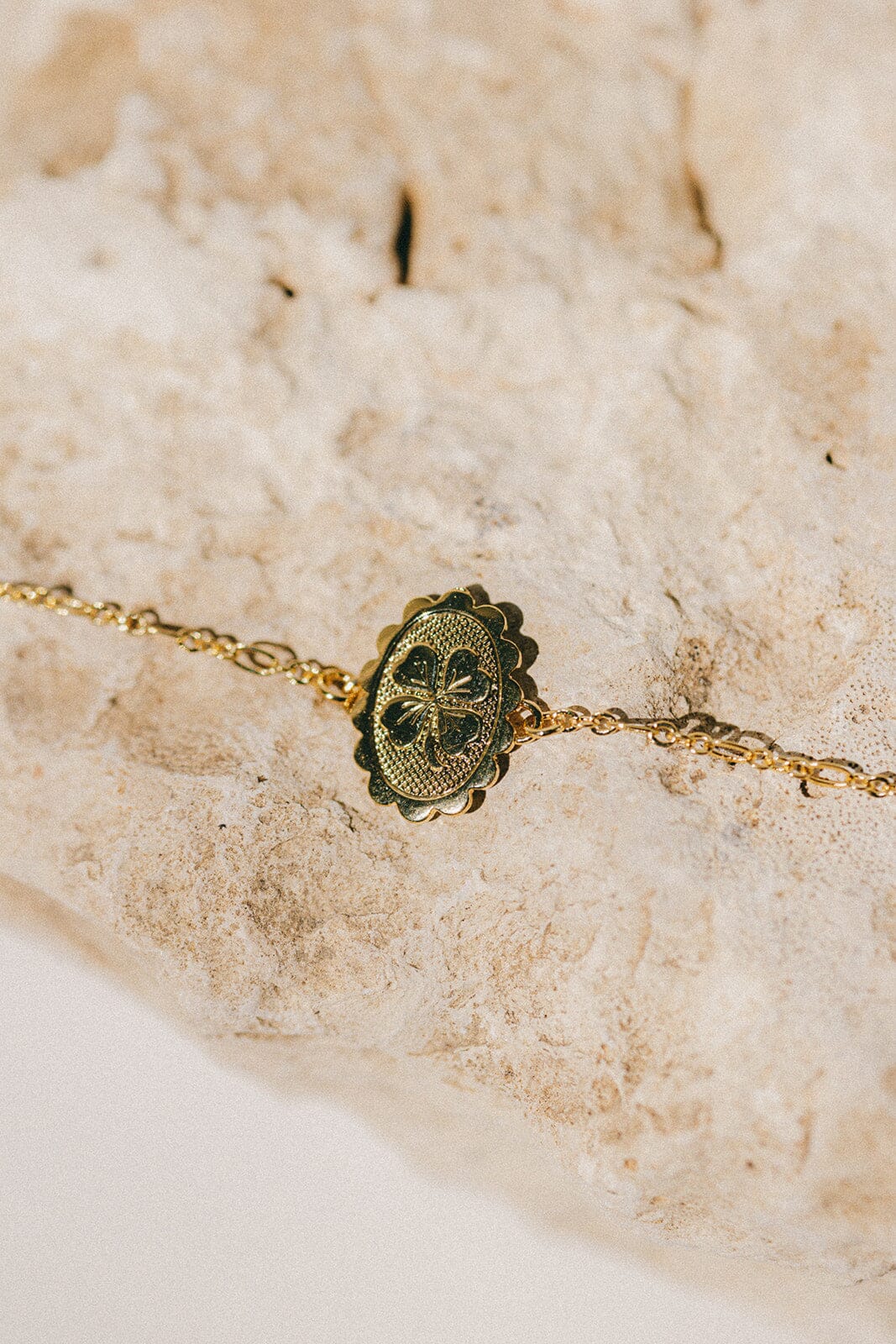 Bracelet Thémis Trèfle Or Bracelets Monsieur Simone