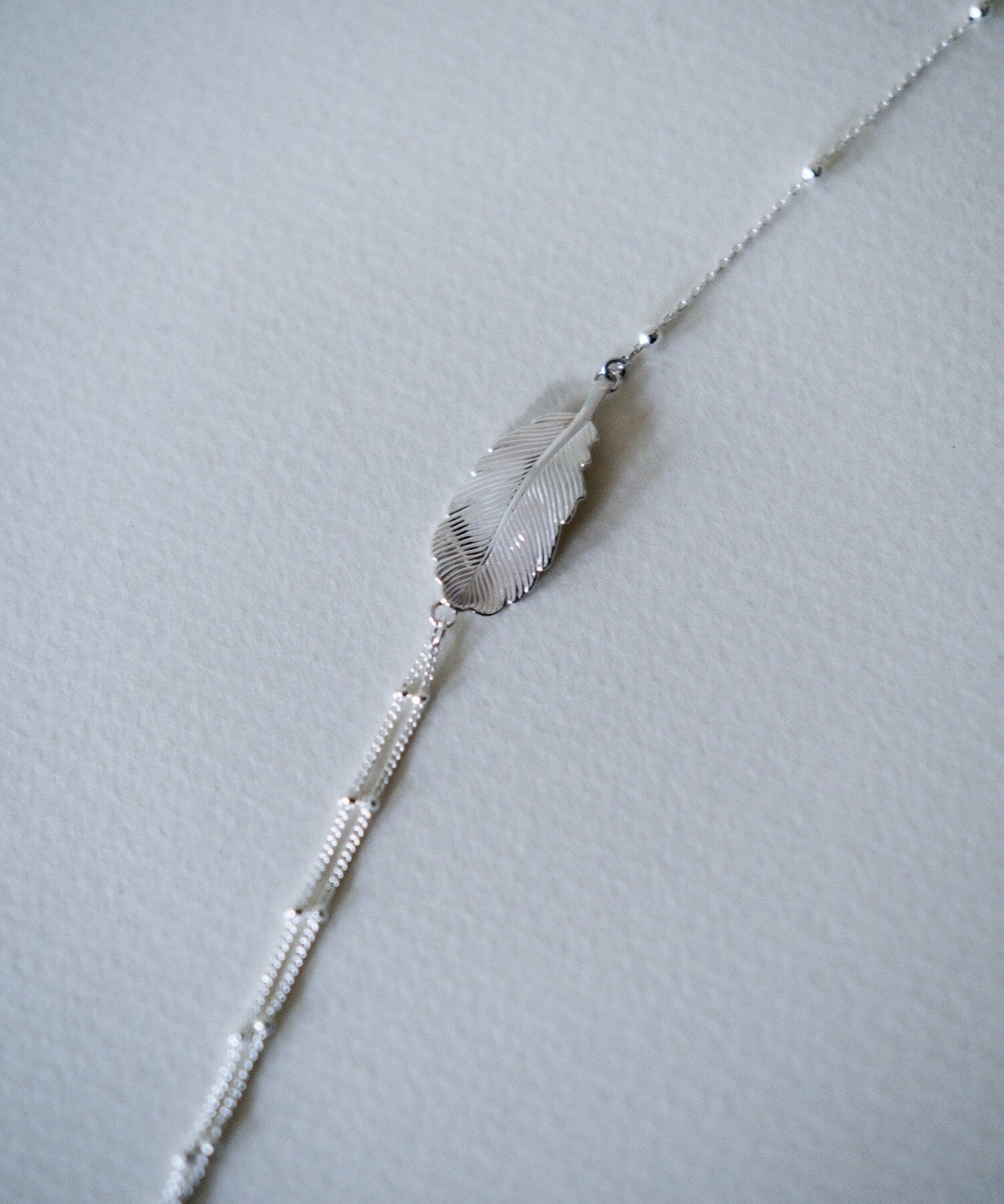 Bracelet Zéphyr Argent Feuille Bracelets Monsieur Simone