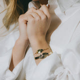 Bracelet Zéphyr Argent Feuille Bracelets Monsieur Simone
