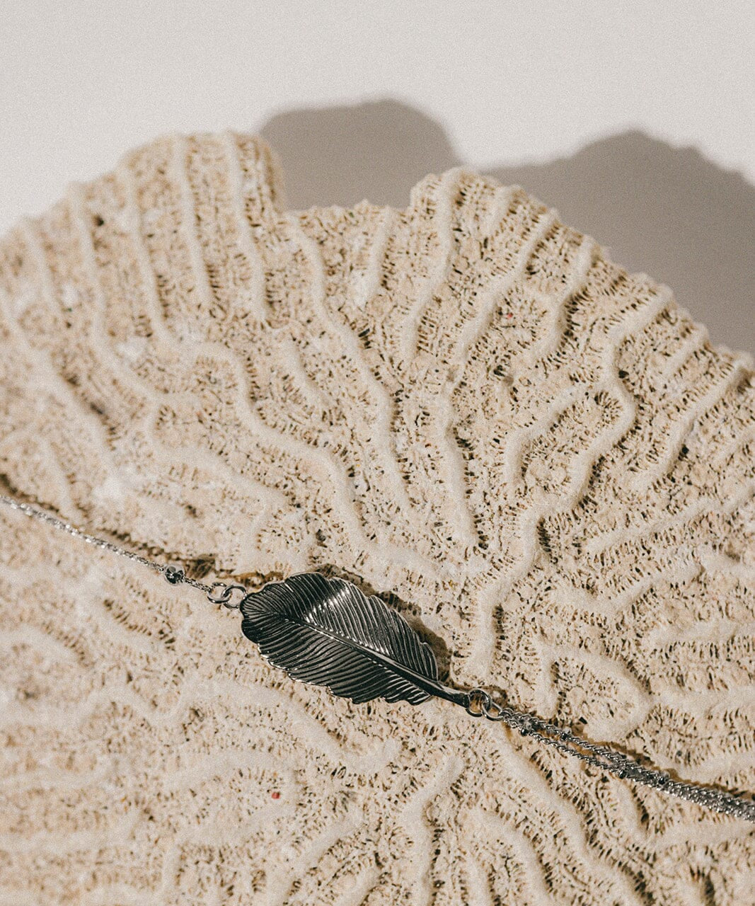 Bracelet Zéphyr Argent Feuille Bracelets Monsieur Simone